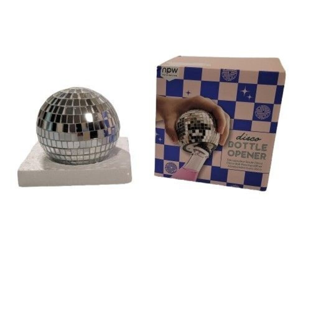 Disco Bottle Opener – Bar Accessory – New in Box (NIB)